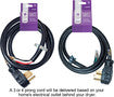 6' 30 Amp Dryer Cord Required for Hook-Up