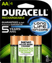 Rechargeable AA Batteries (4-Pack)