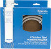 Stainless-Steel Refrigerator Waterline Kit Required for Hook-Up - Silver