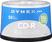 50-Pack 52x CD-R Disc Spindle