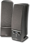 2.0 Stereo Computer Speaker System (2-Piece) - Black