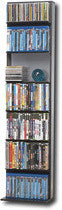 Elite Oskar Multimedia Storage Cabinet - Black/Gray