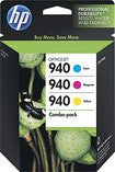 940 3-Pack Cyan/Magenta/Yellow Original Ink Cartridges - Cyan/Magenta/Yellow