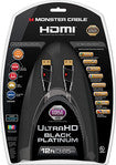 Black Platinum Series 12' In-Wall HDMI A/V Cable - Black