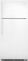 18.2 Cu. Ft. Top-Mount Refrigerator - White